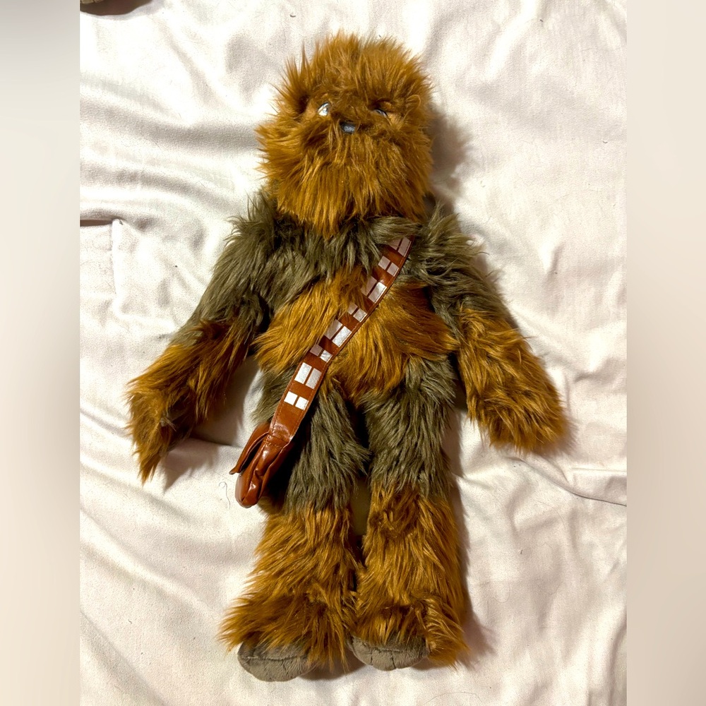 Disney Brown and Tan Chewbacca Plush Toy